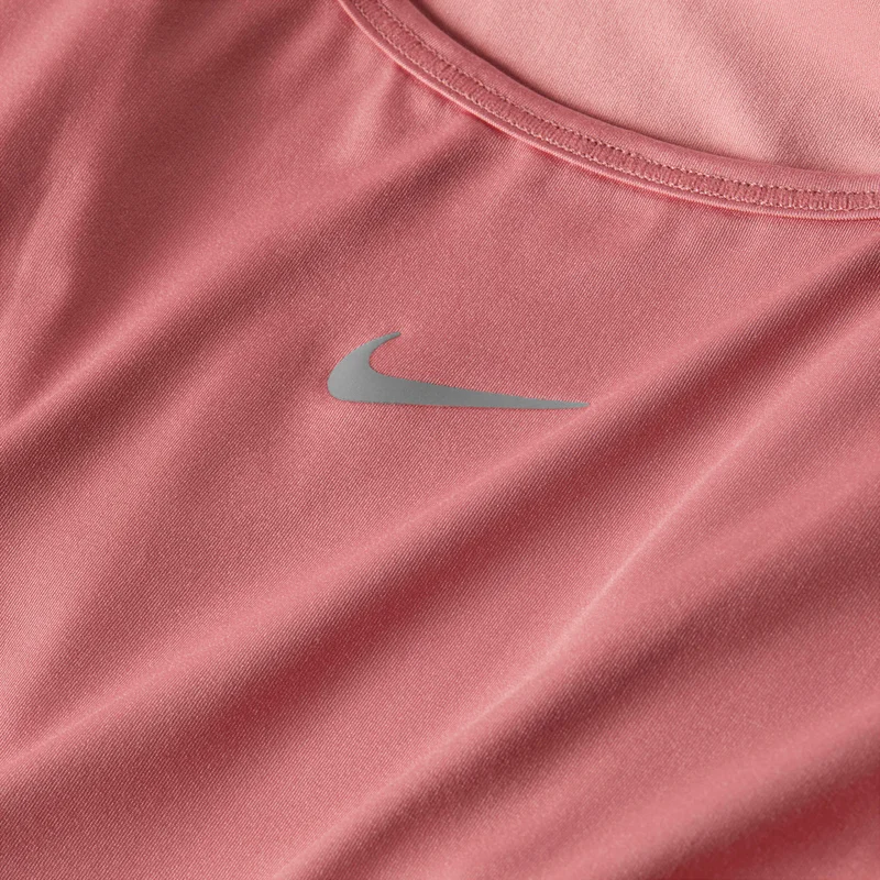 Nike Pink Women's One Classic Dri-FIT Strappy Tank Top for Women | Best Price UAE